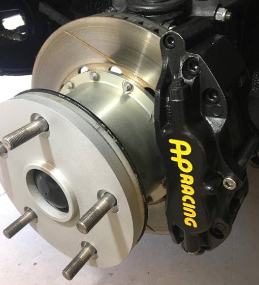 Upgrade Brake Kit Fitted to a V8 Vantage